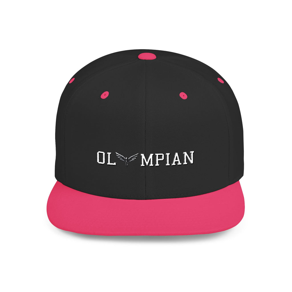 Olympian Flat Bill Snapback Hat