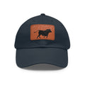 Bull in the Snow Dad Hat