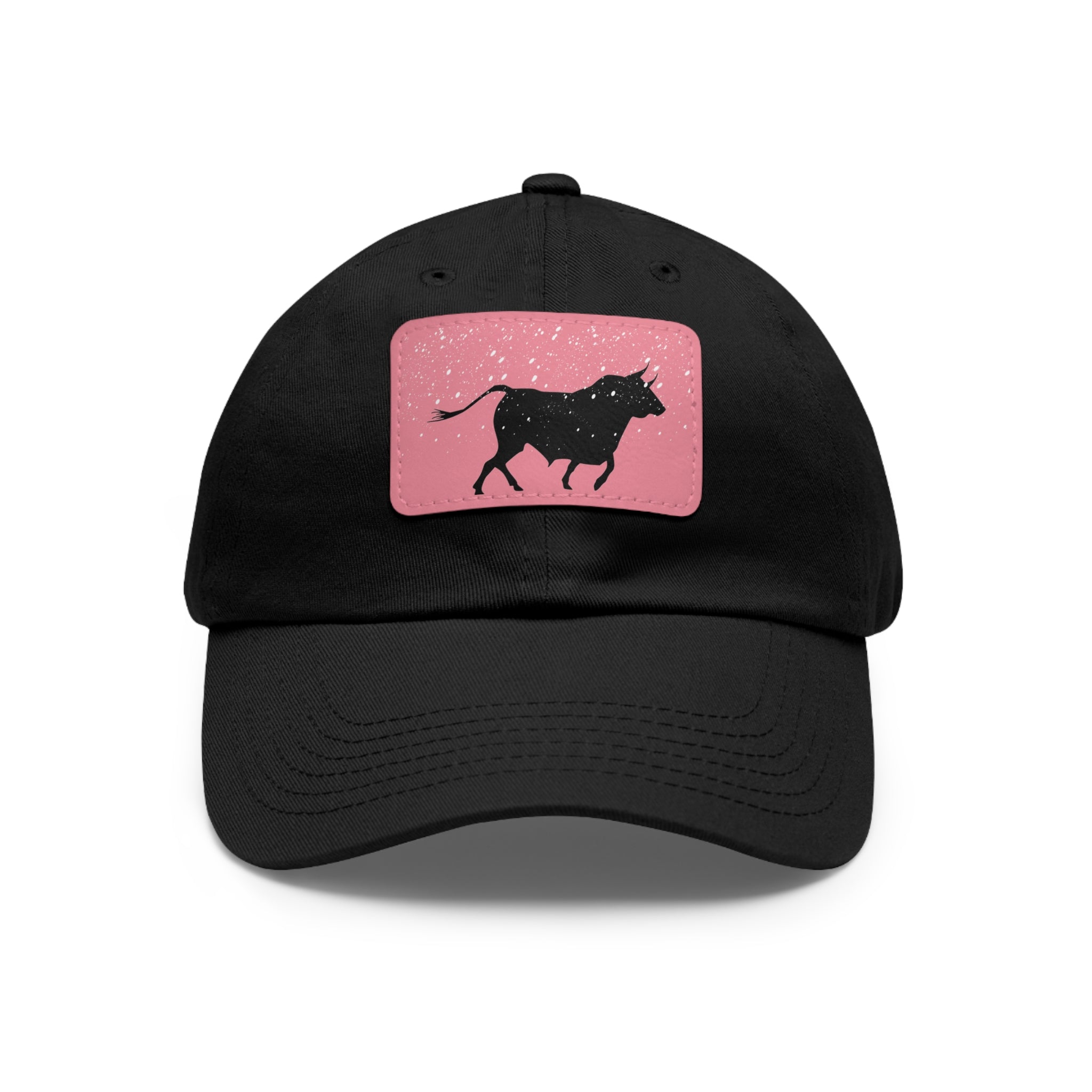 Bull in the Snow Dad Hat