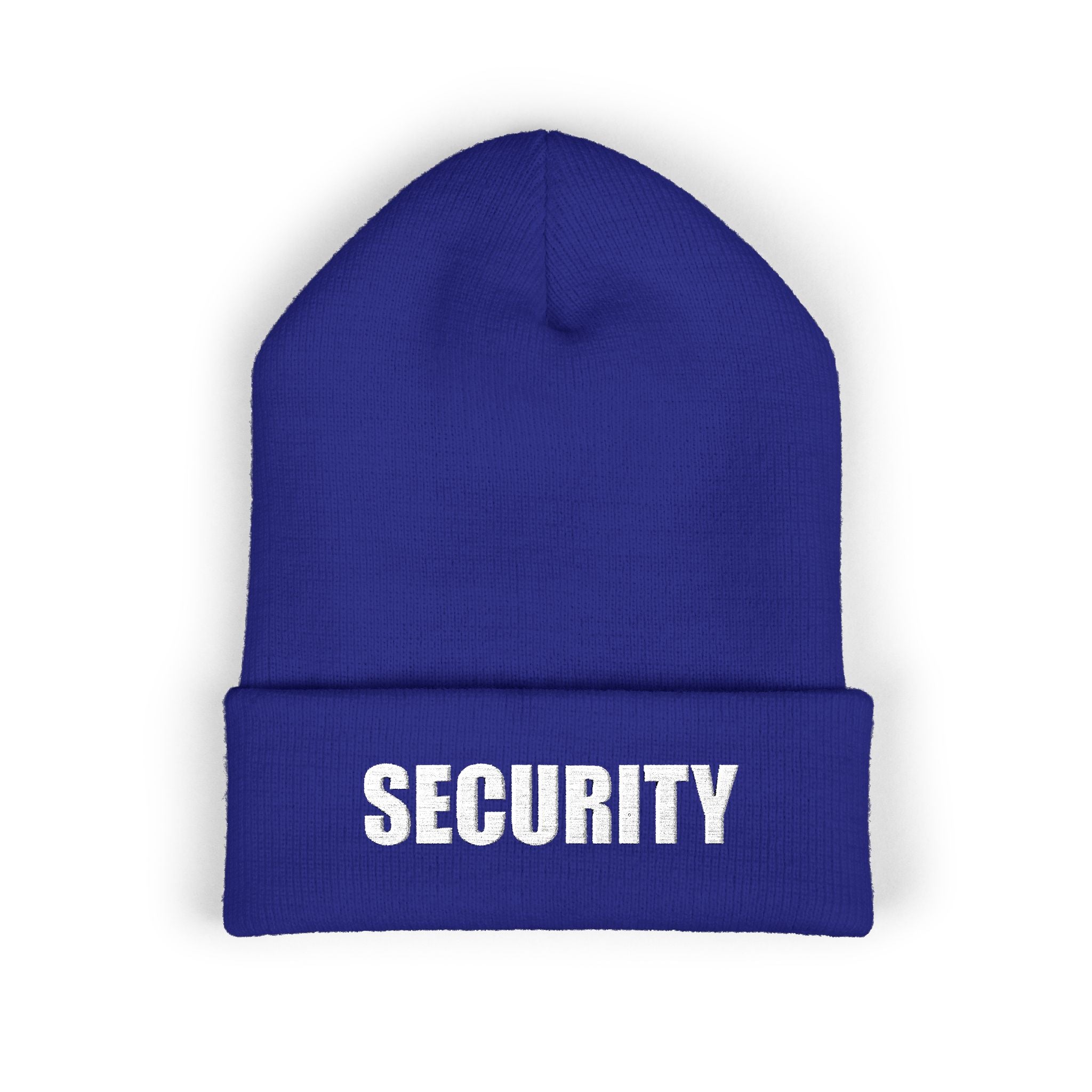Embroidered Security Beanie
