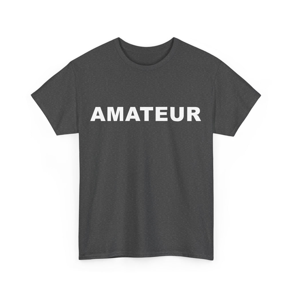 AMATEUR Unisex Heavy Cotton Tee