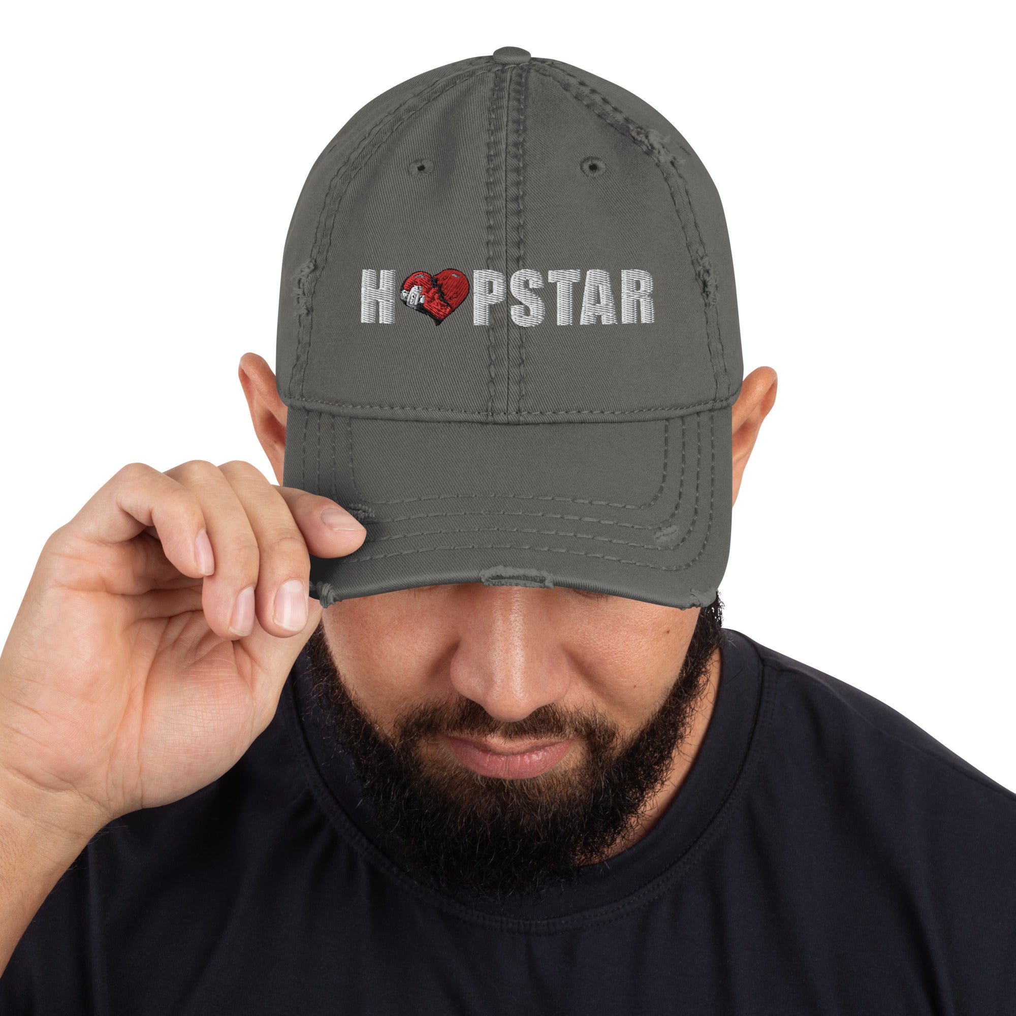 Hopstar Distressed Dad Hat 2.0