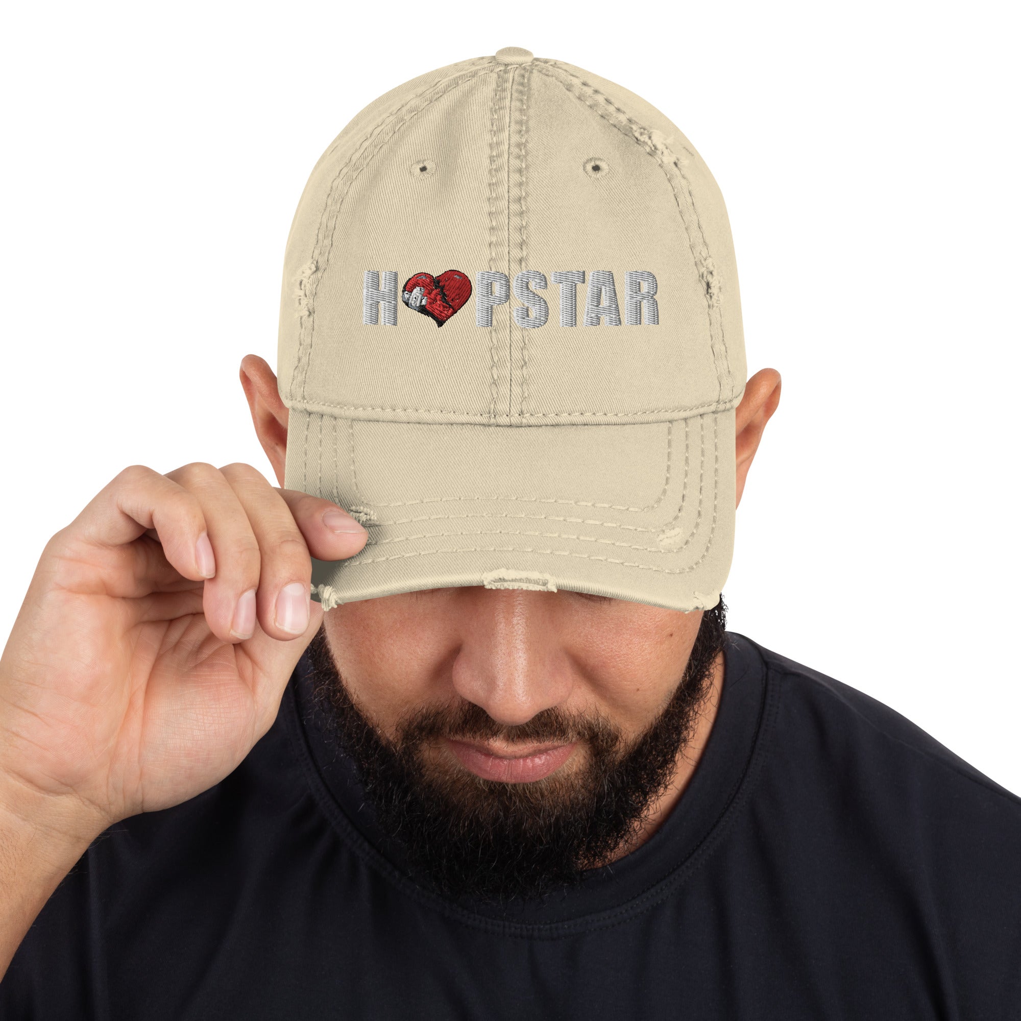 Hopstar Distressed Dad Hat 2.0