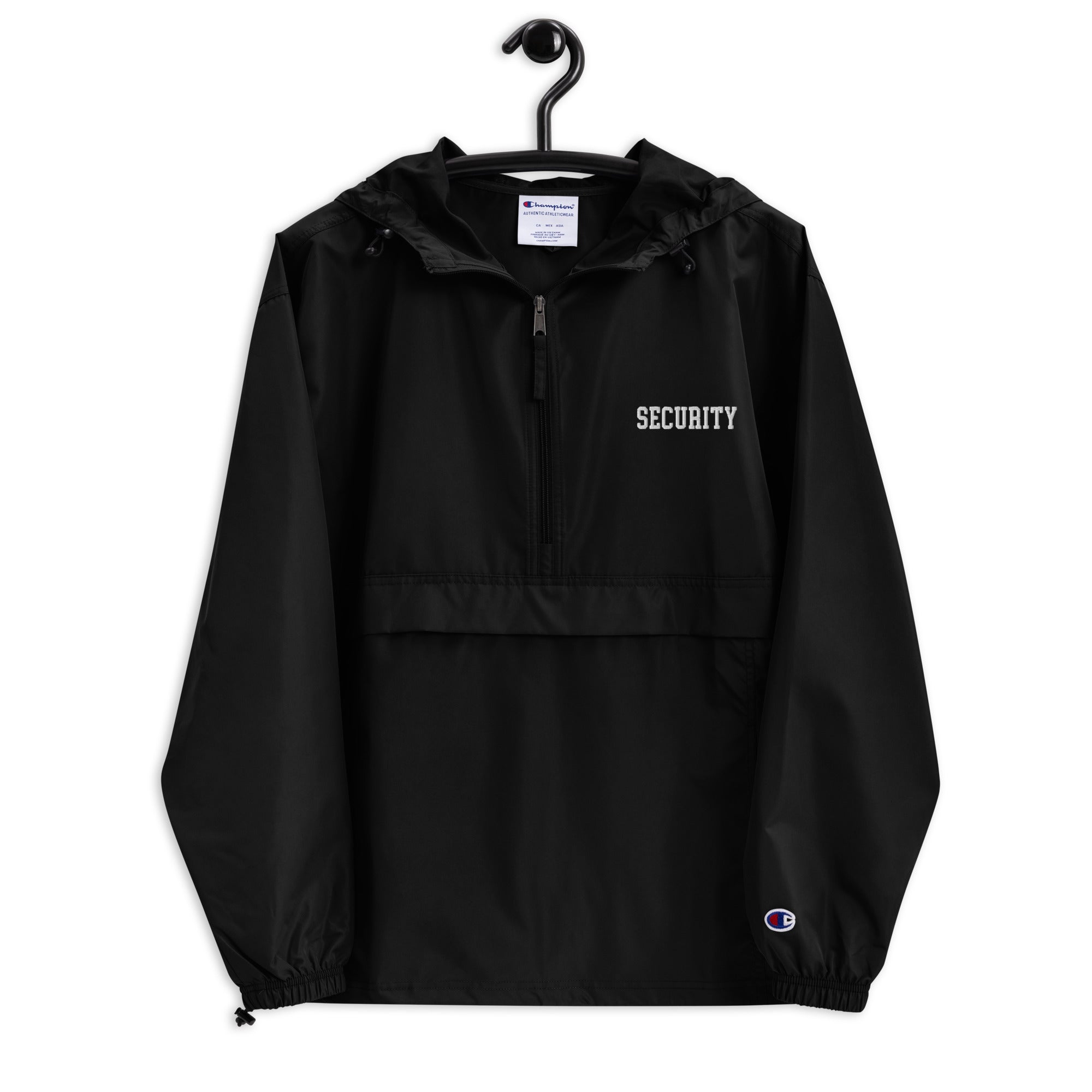 Security Windbreaker Jacket White