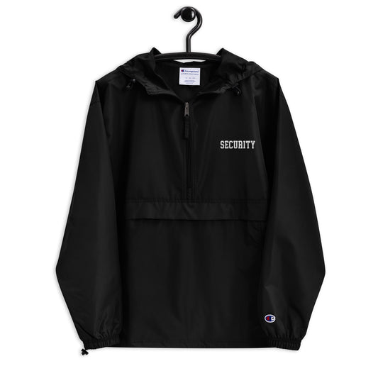 Security Windbreaker Jacket White