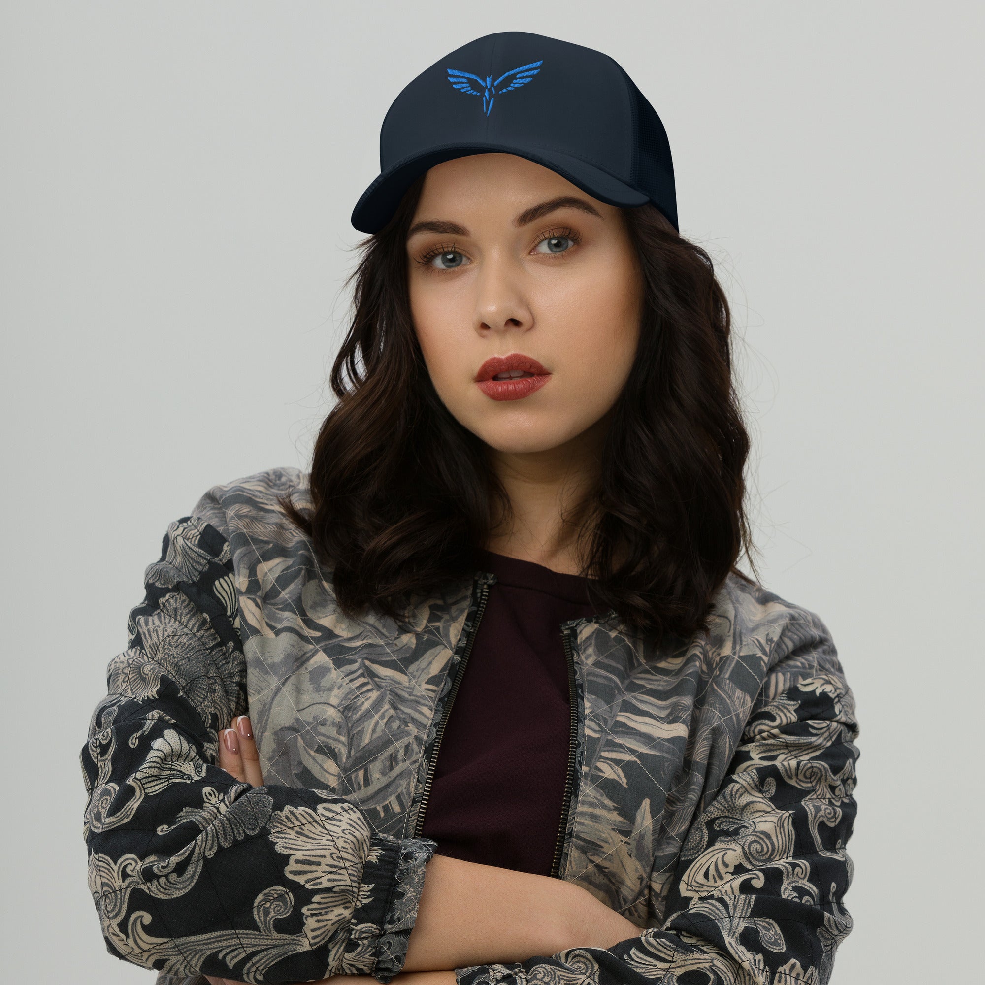 Olympian Trucker Cap (BLU)