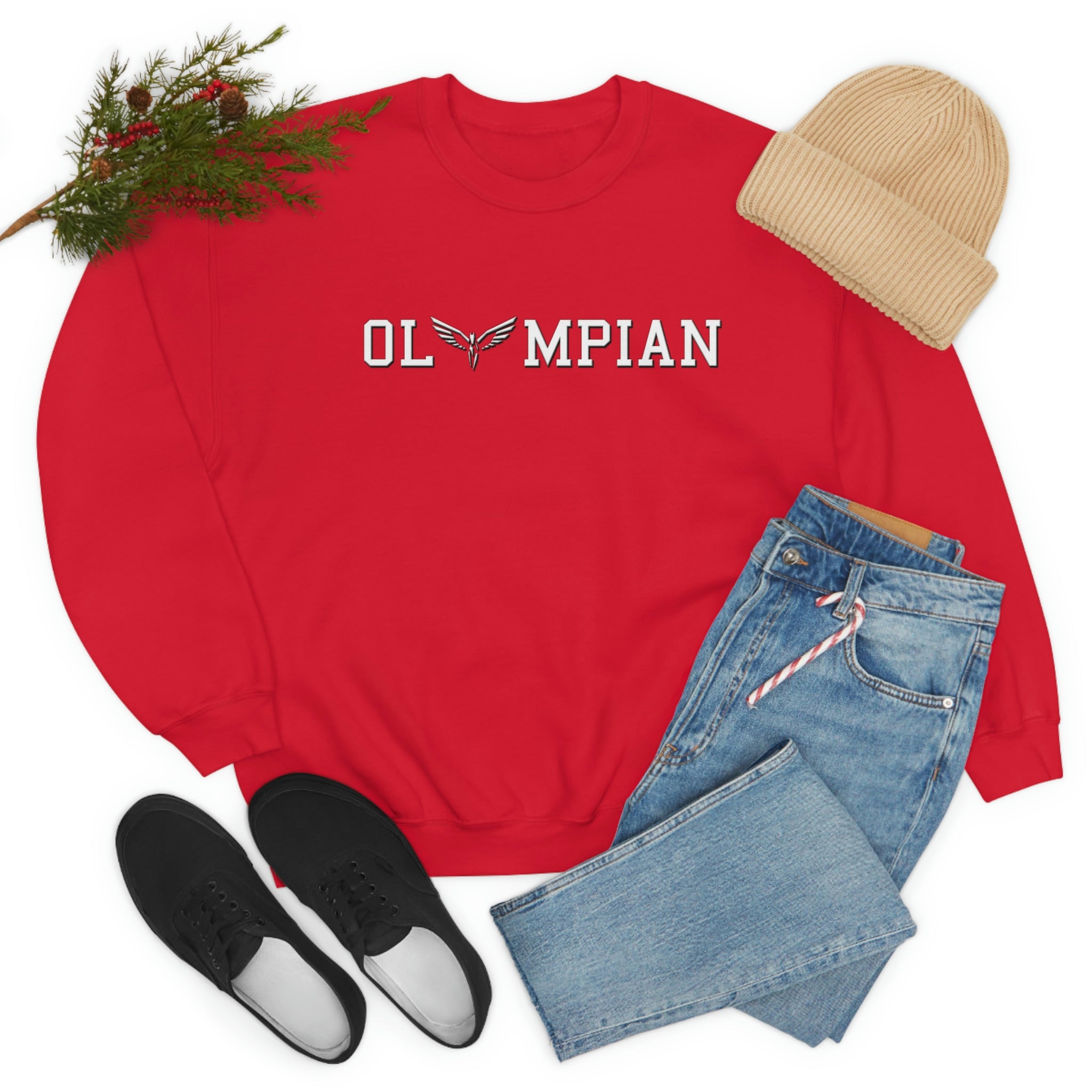 Olympian College Crewneck Sweatshirt