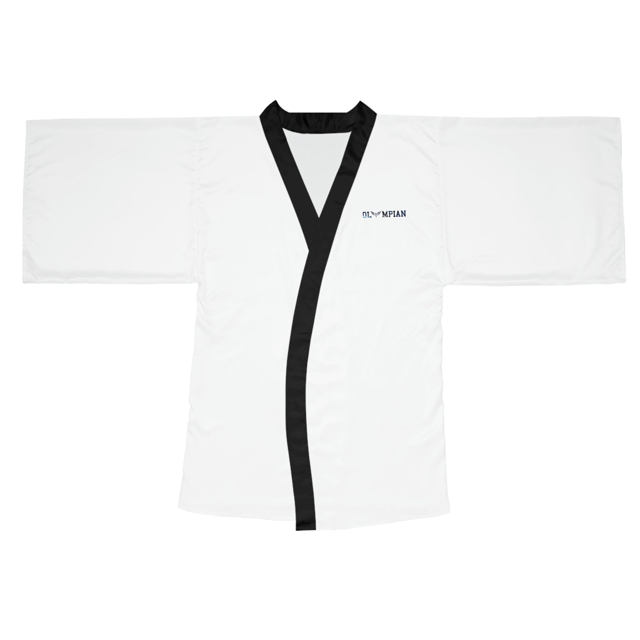 Olympian Matrix Long Sleeve Kimono Robe