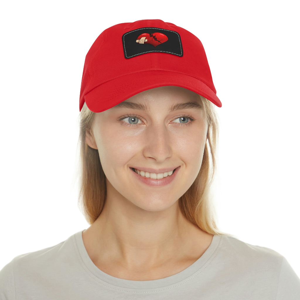 "Hopstar" Dad Hat with Leather Patch