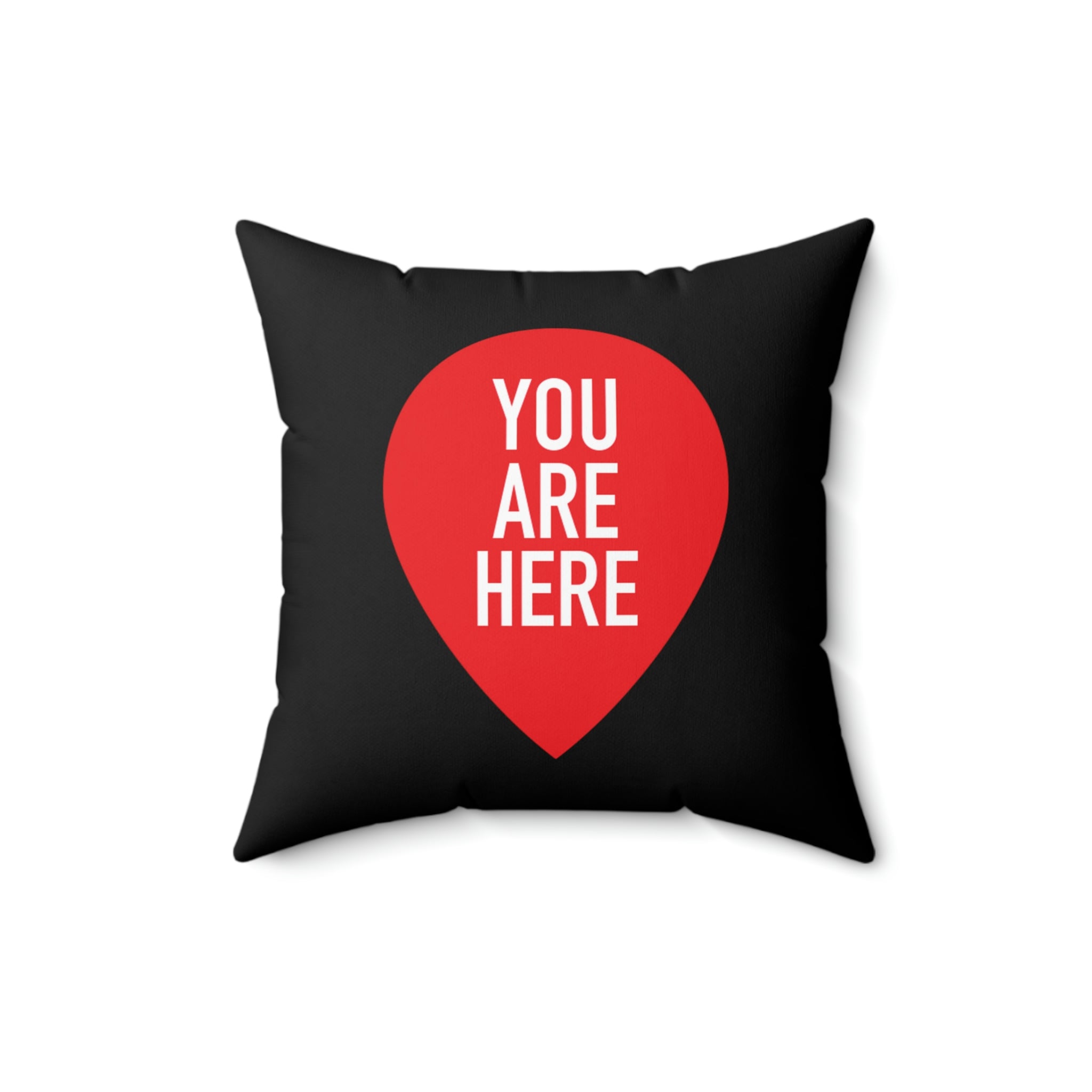 Polyester "Location" Pillow
