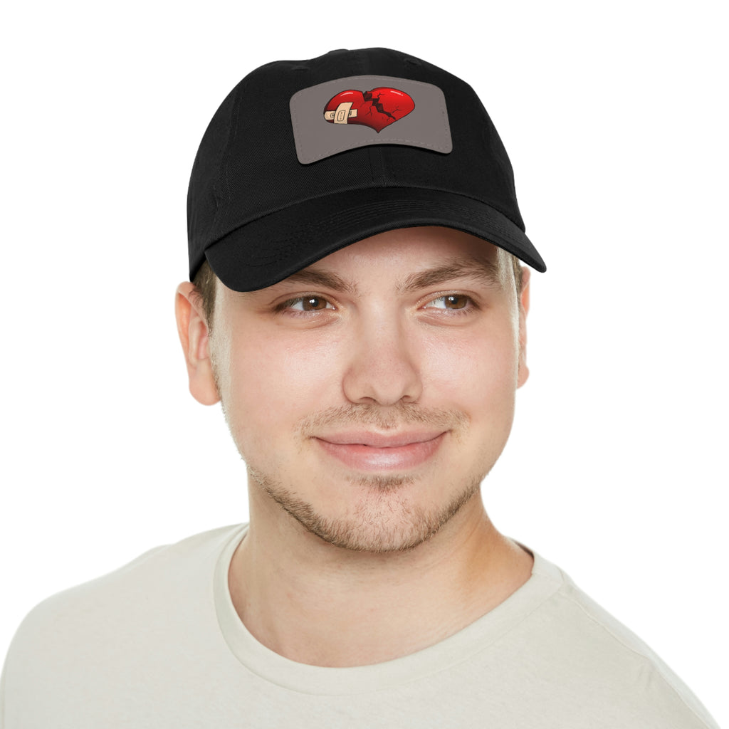"Hopstar" Dad Hat with Leather Patch