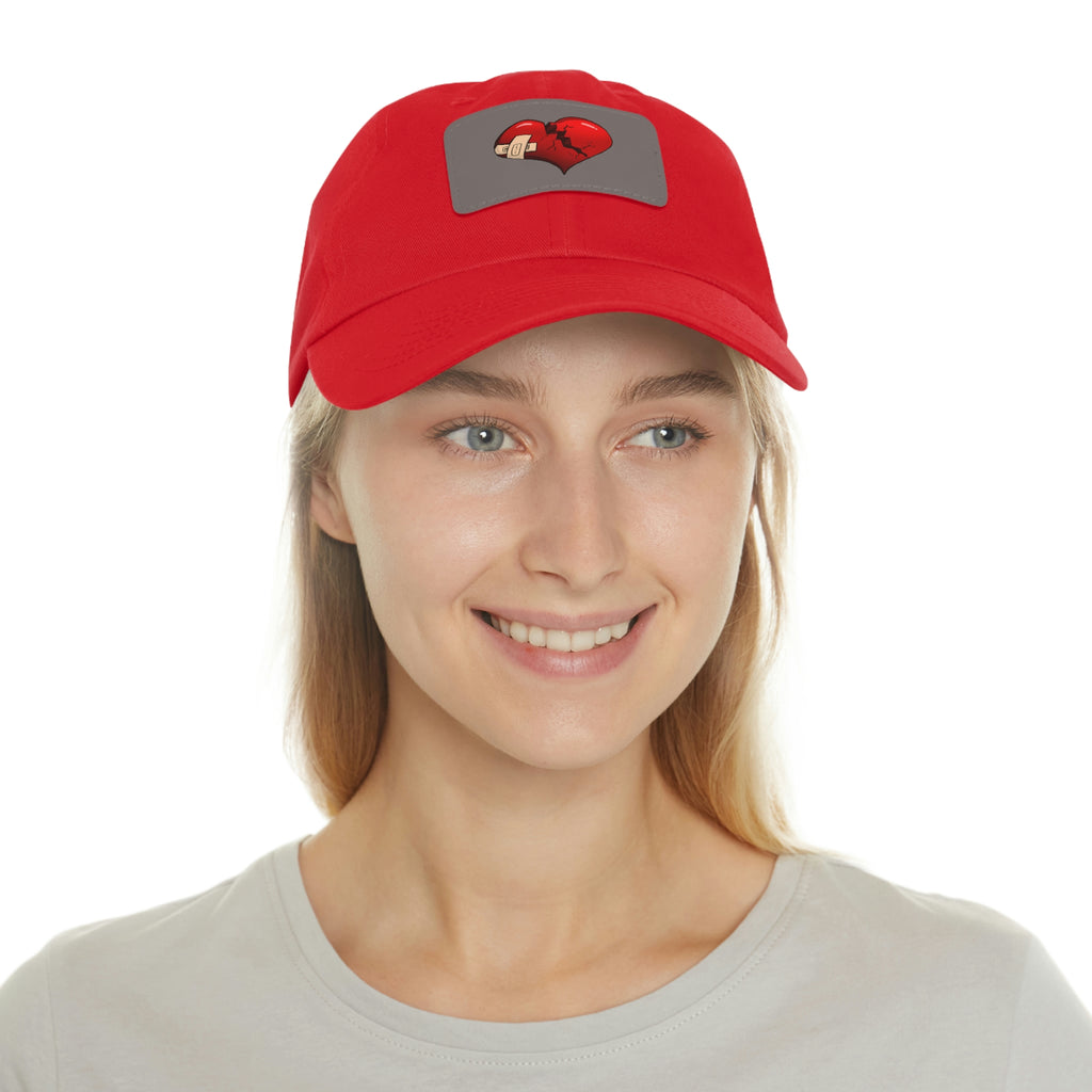 "Hopstar" Dad Hat with Leather Patch
