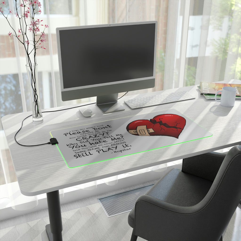 "Hopstar" LED Gaming Mouse Pad