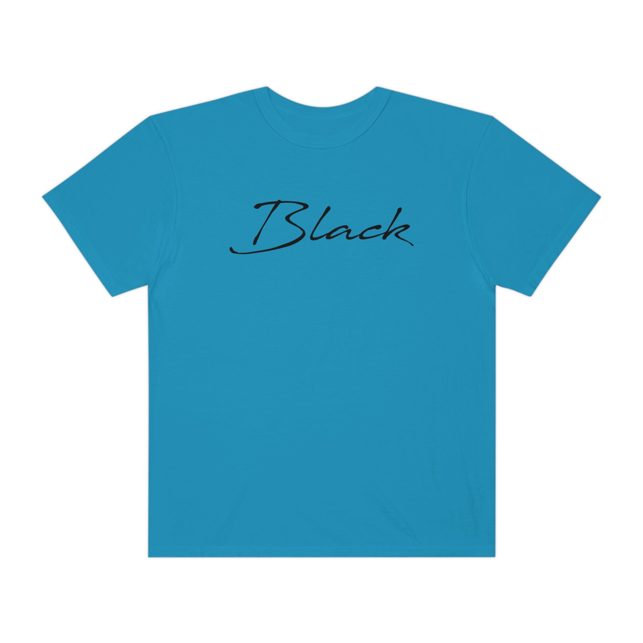 Black Unisex Garment-Dyed T-shirt