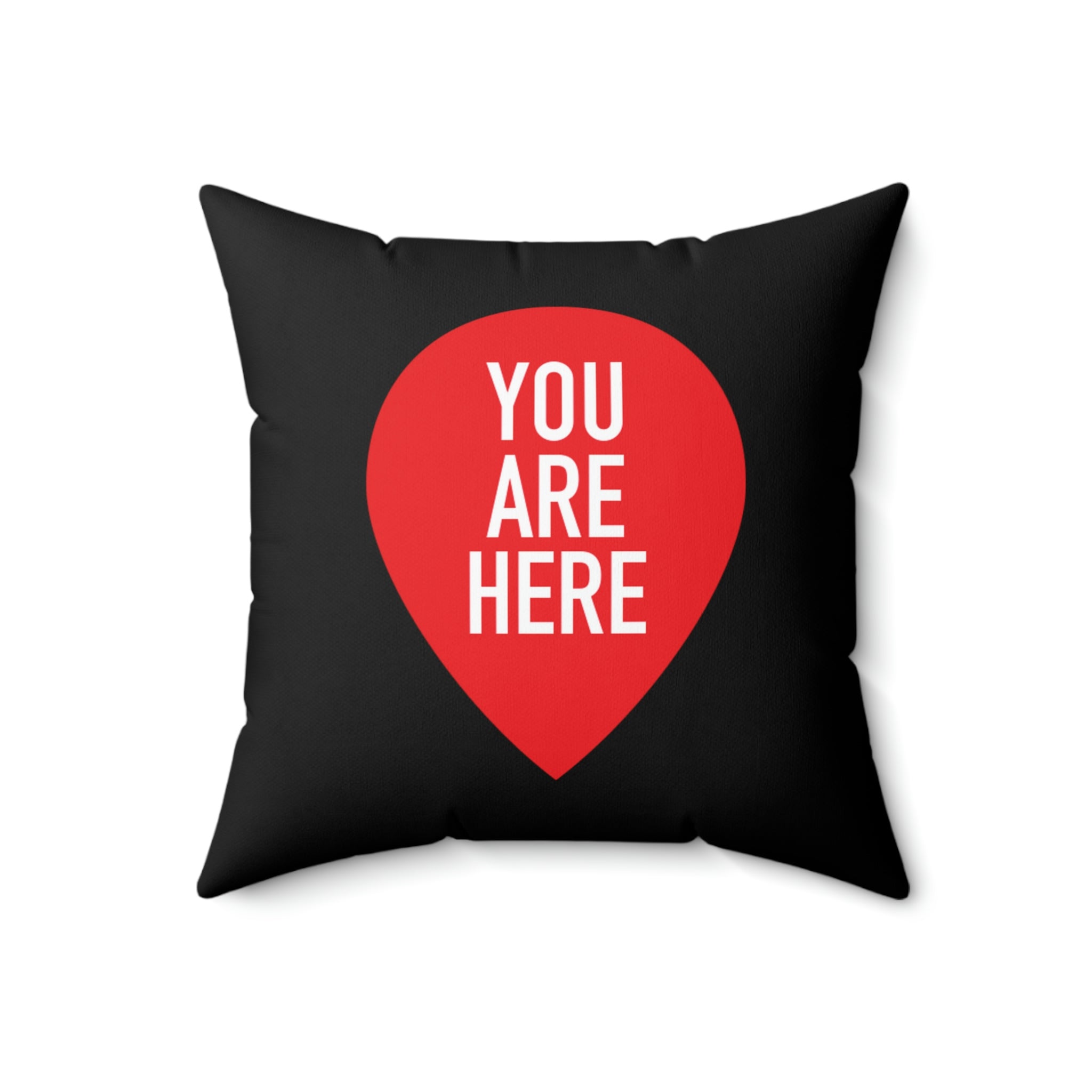 Polyester "Location" Pillow