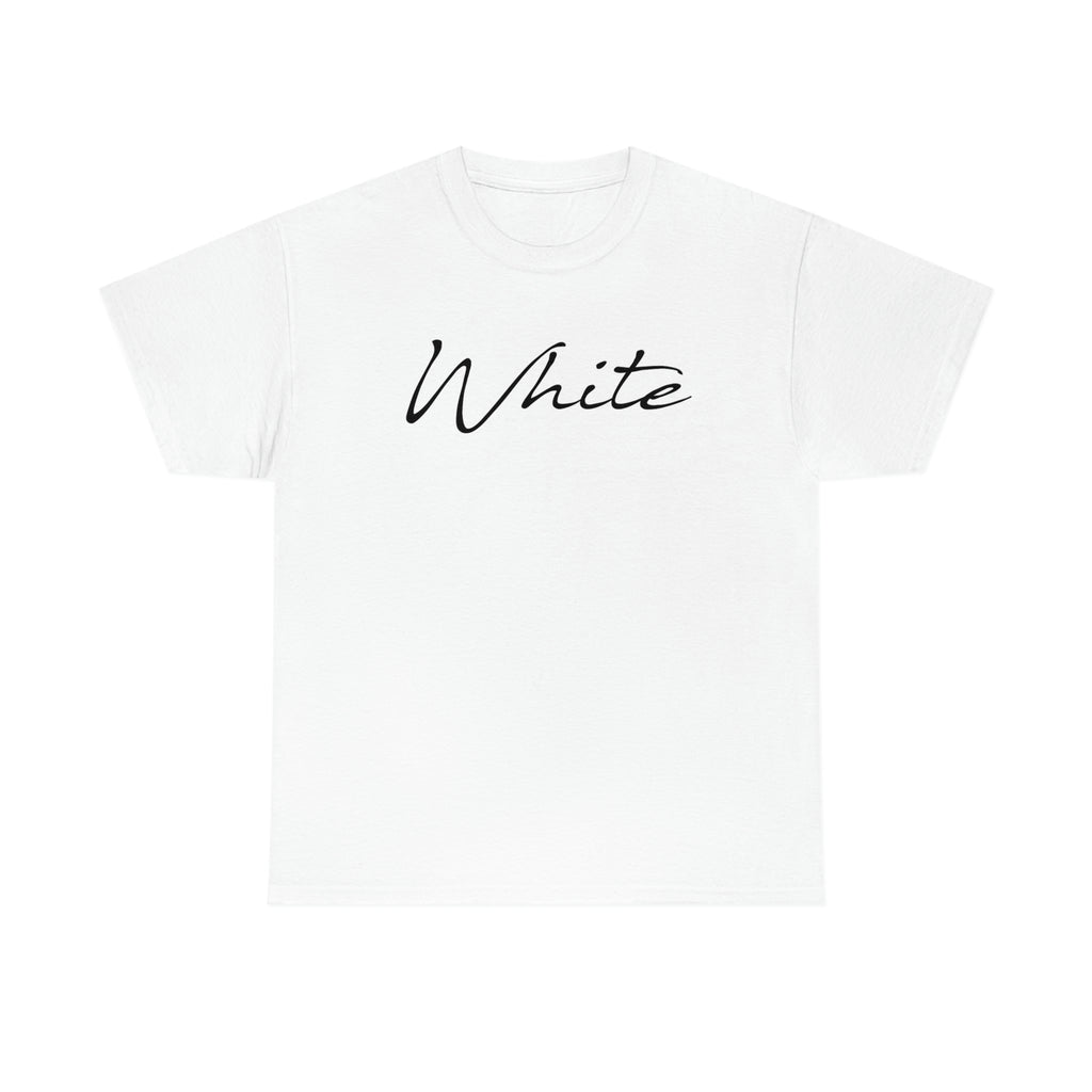 Unisex "White Tee" (Heavy Cotton)