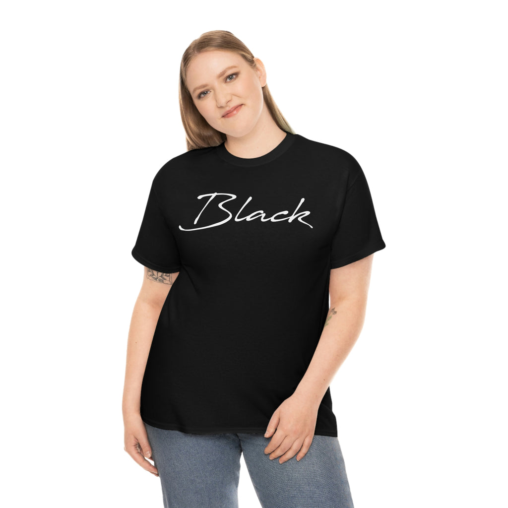 Unisex "Black Tee" (Heavy Cotton)