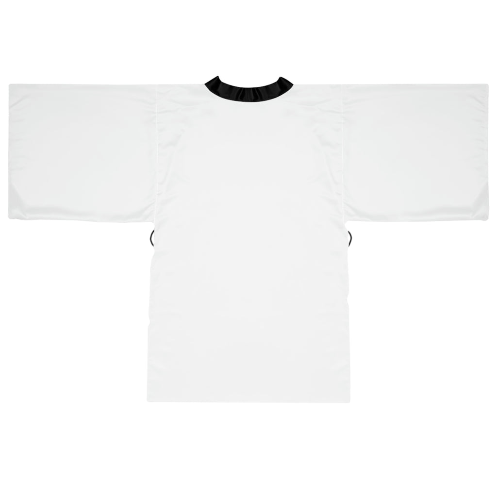 Olympian Matrix Long Sleeve Kimono Robe