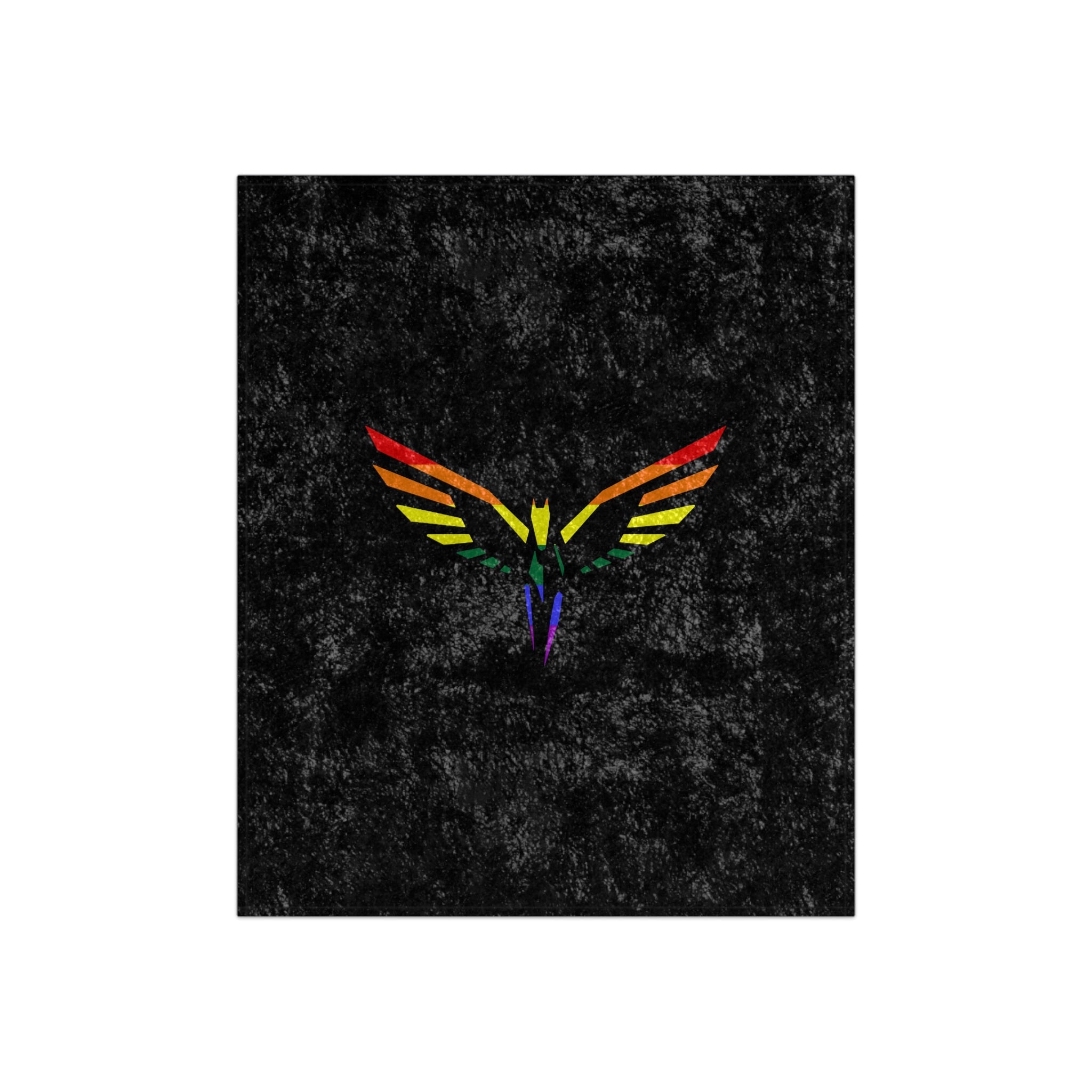 Olympian Pride Crushed Velvet Blanket
