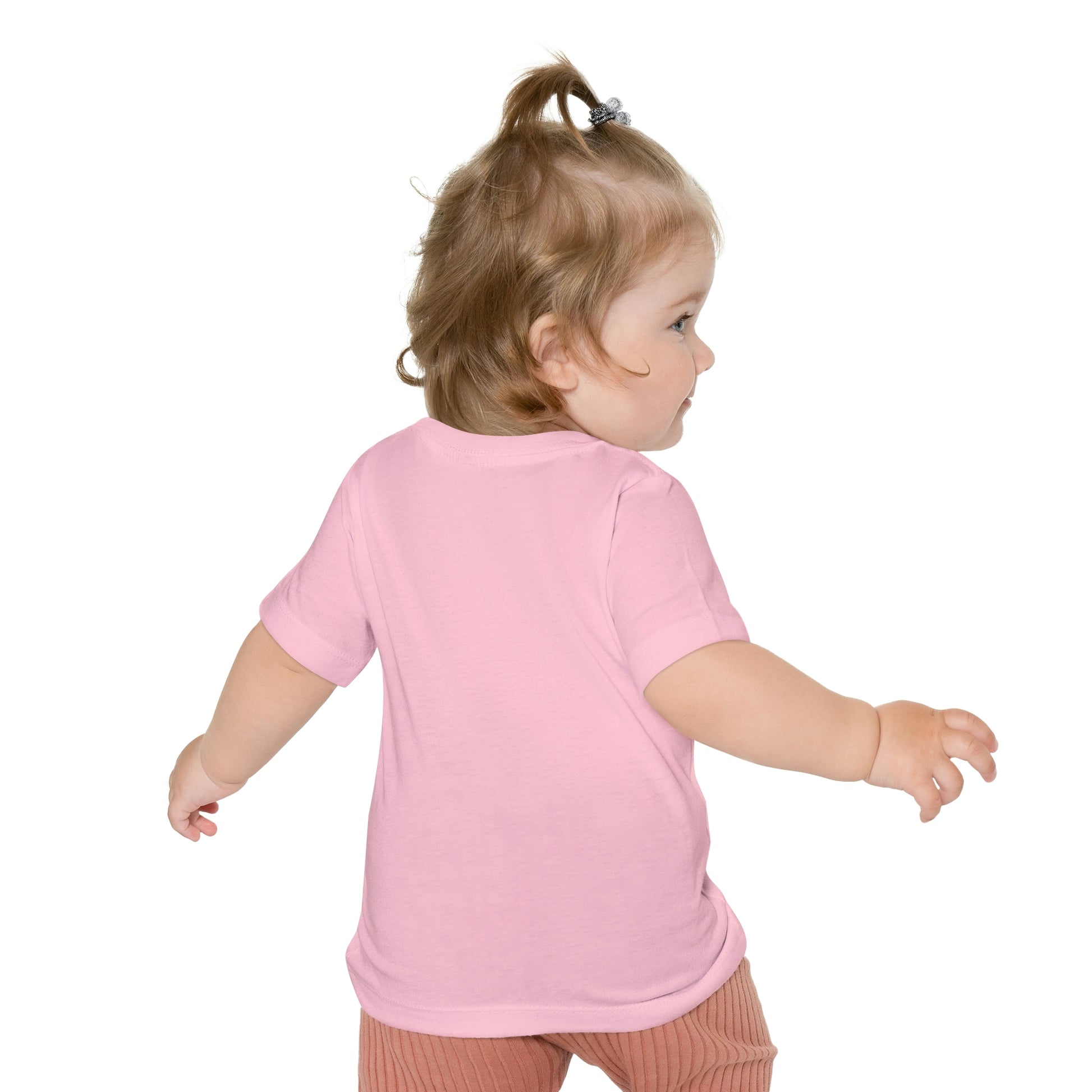 Heavy Cotton Toddler T-Shirt, 3T, Light Pink