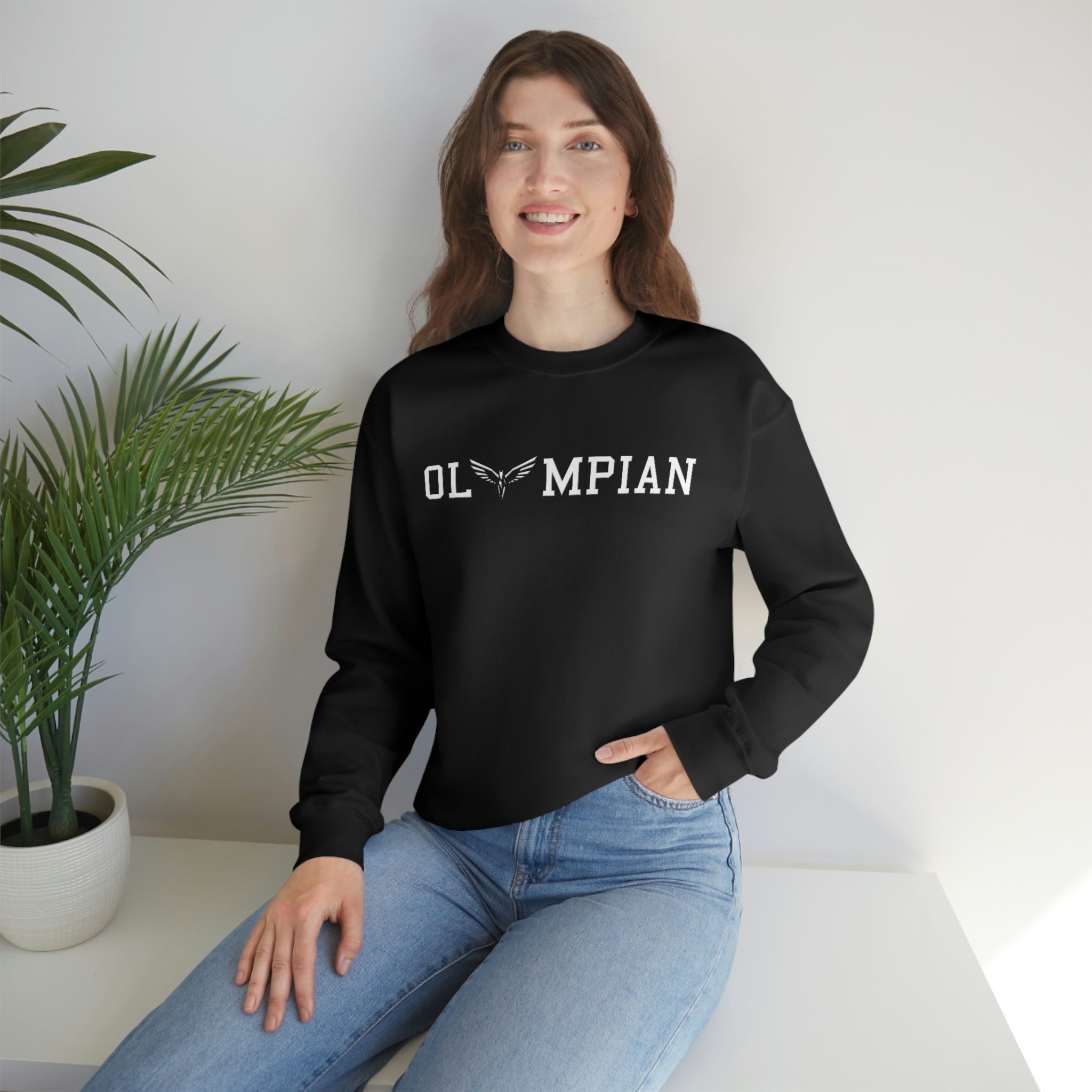 Olympian College Crewneck Sweatshirt