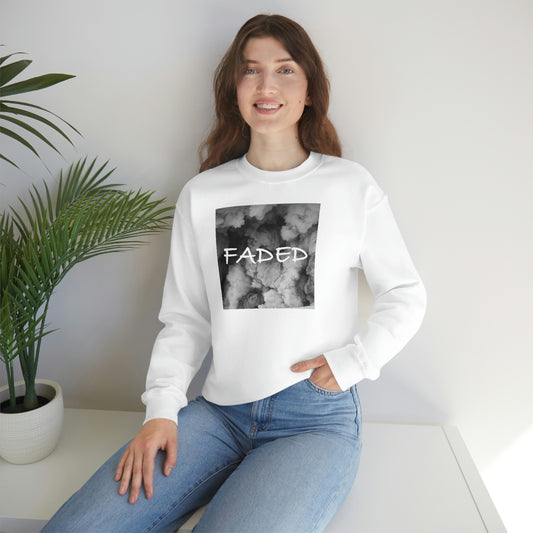 "Faded Gray" Unisex Crewneck Sweatshirt