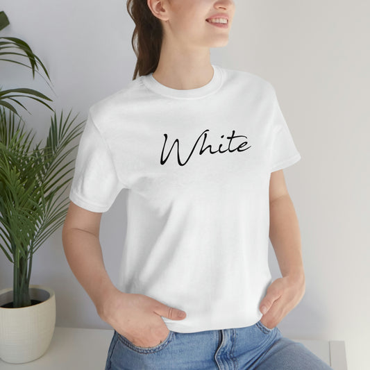 Unisex "White Tee"