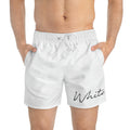 White Swim Trunks