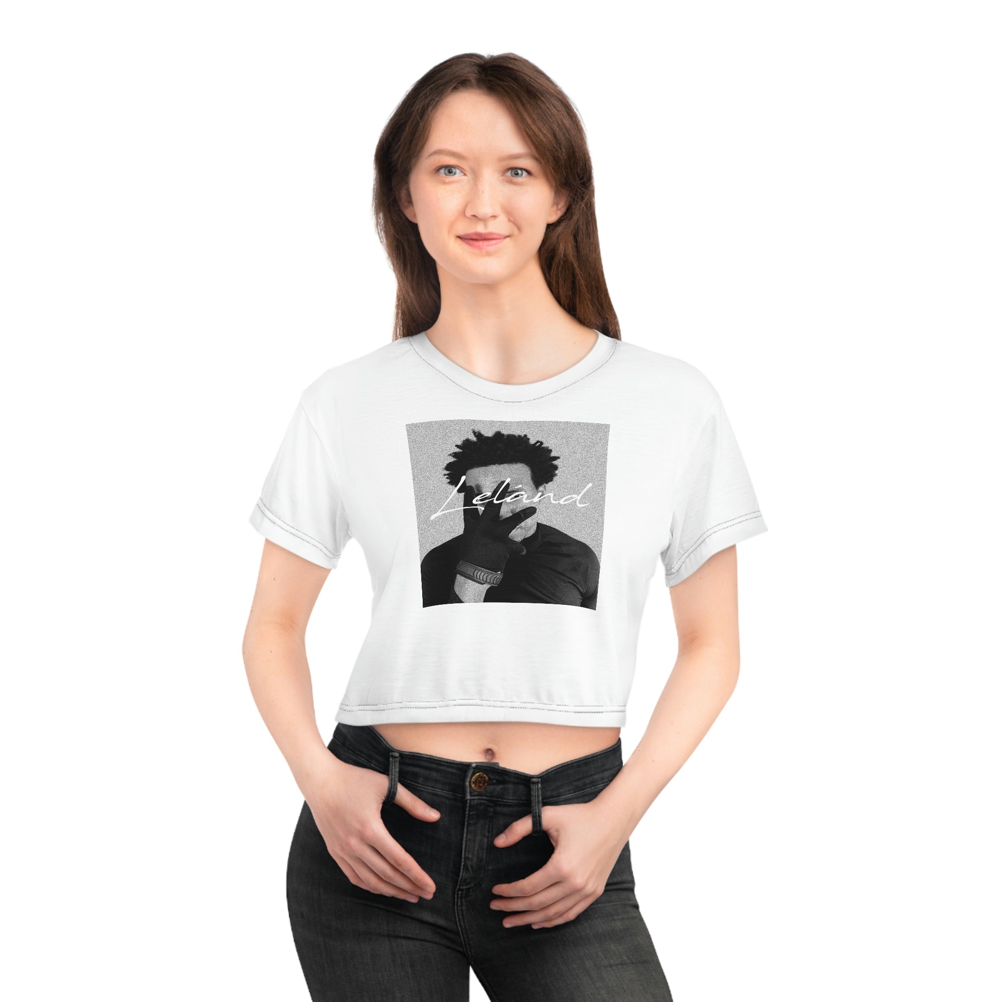 Faded Gray Leland Crop Top