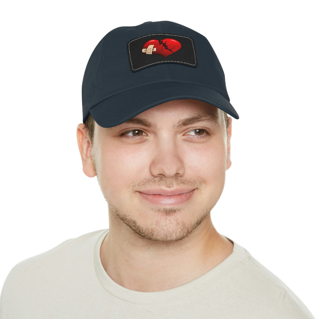 "Hopstar" Dad Hat with Leather Patch