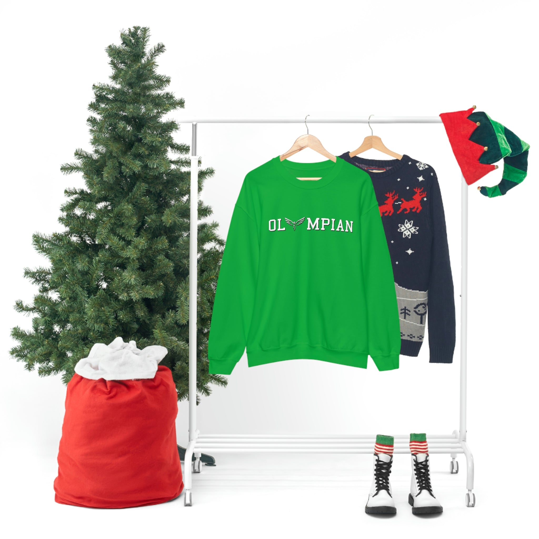 Olympian College Crewneck Sweatshirt