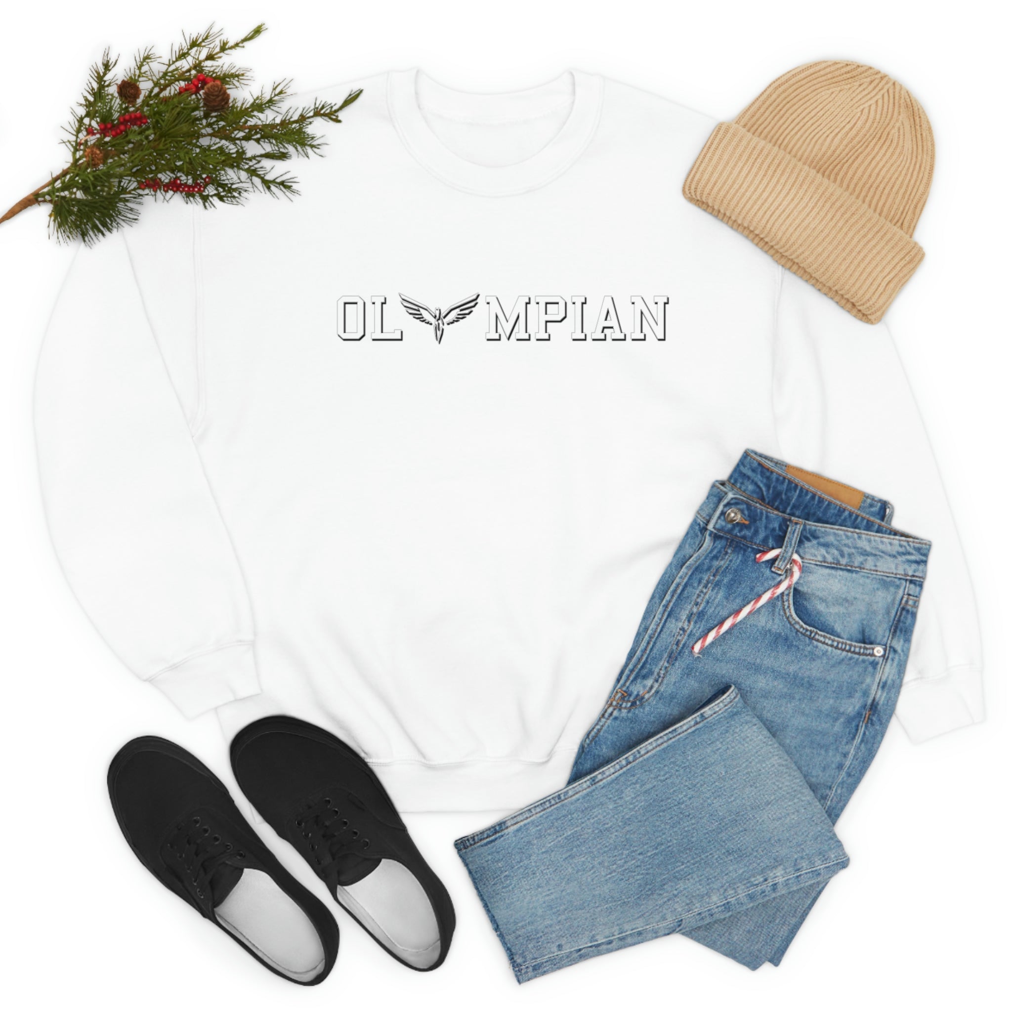 Olympian College Crewneck Sweatshirt