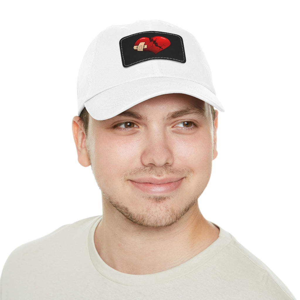 "Hopstar" Dad Hat with Leather Patch