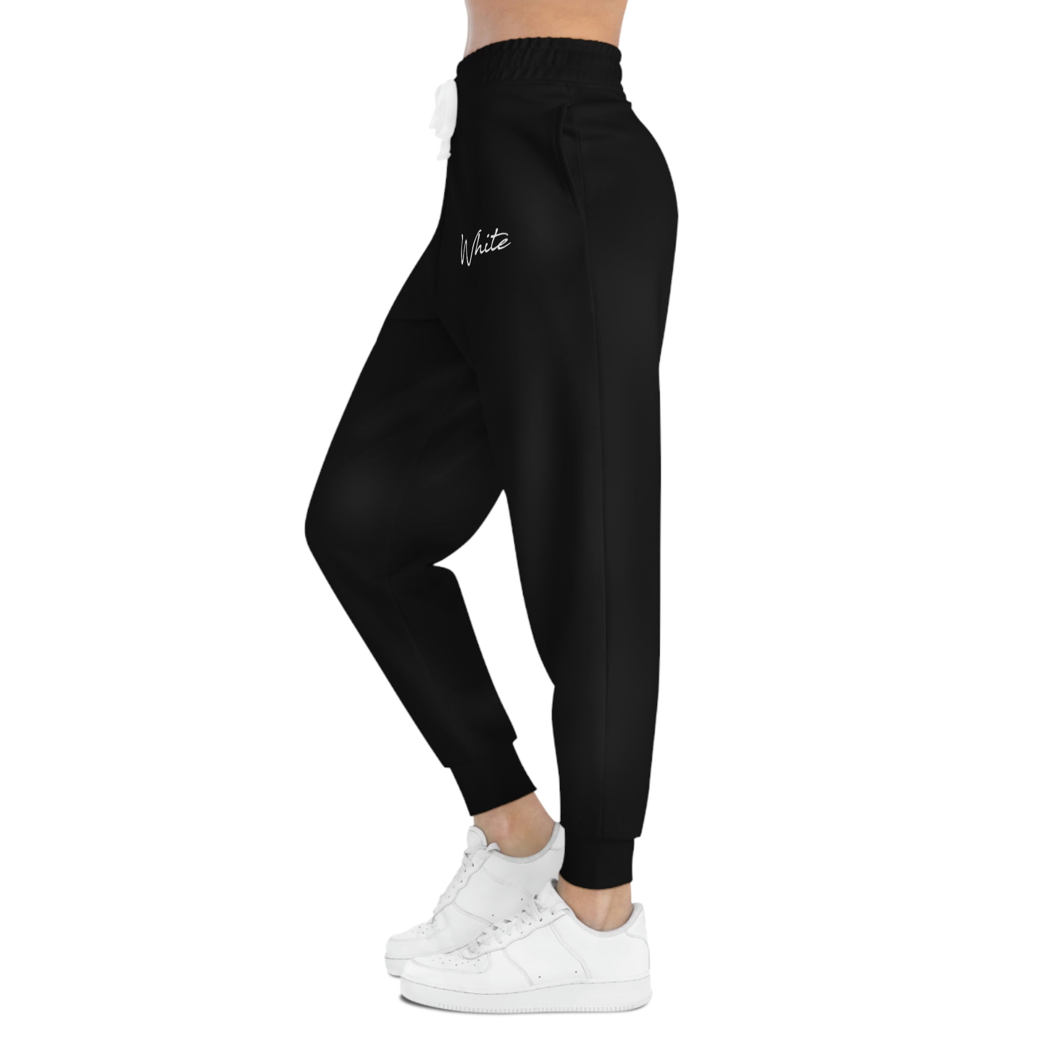 White Athletic Joggers