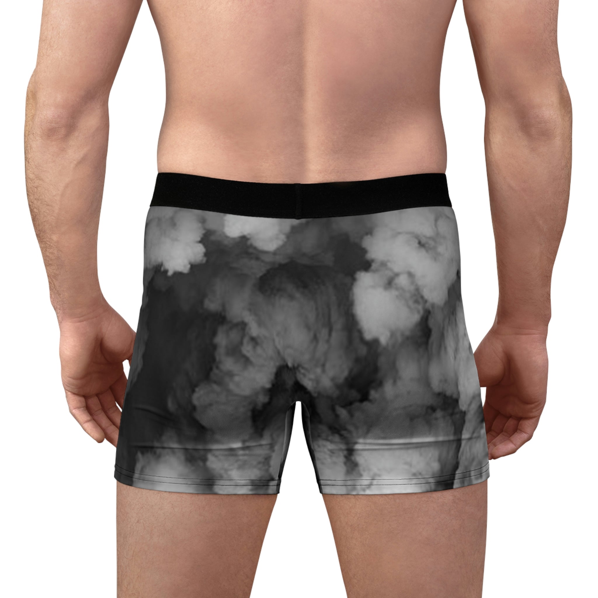 Men's "Faded Gray" Boxer Briefs