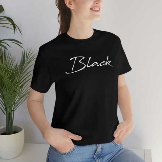 Unisex "Black Tee"