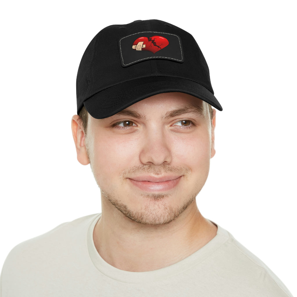 "Hopstar" Dad Hat with Leather Patch