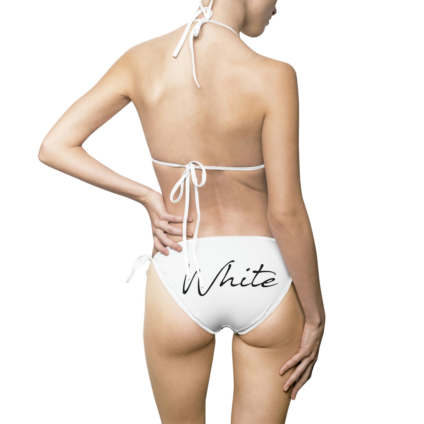 Women's White Bikini Swimsuit