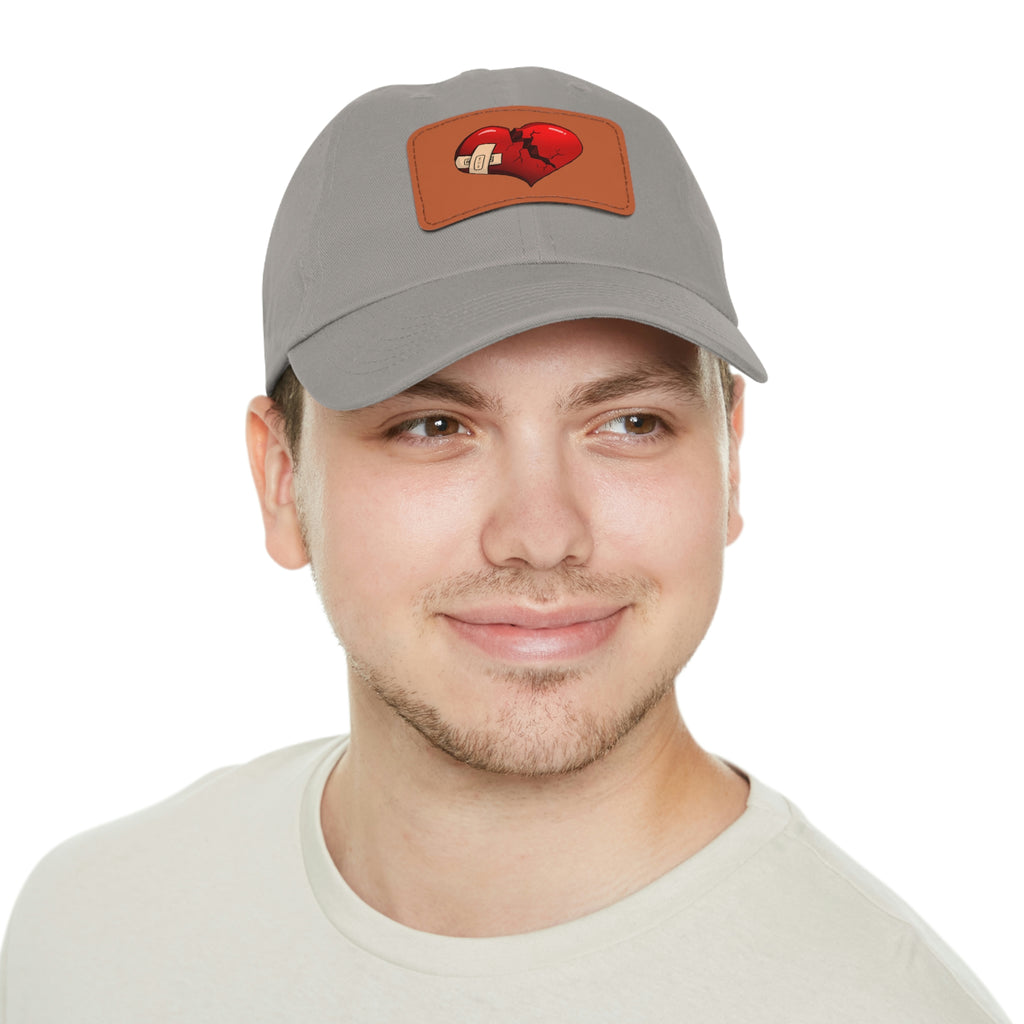"Hopstar" Dad Hat with Leather Patch