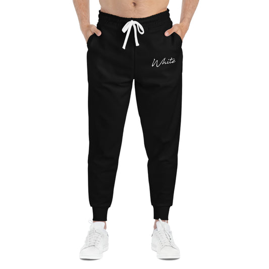 White Athletic Joggers