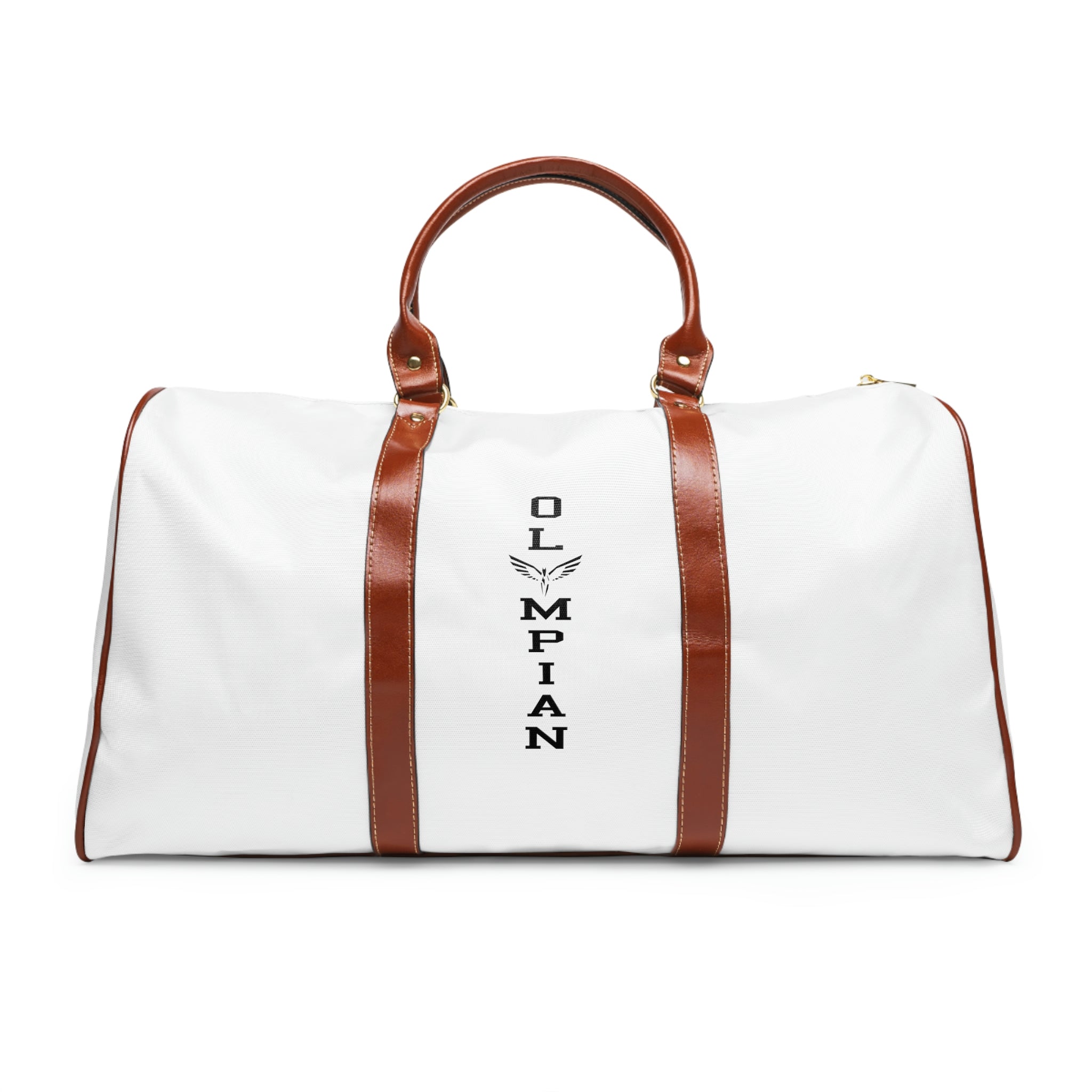 Olympian PU Leather Waterproof Travel Bag