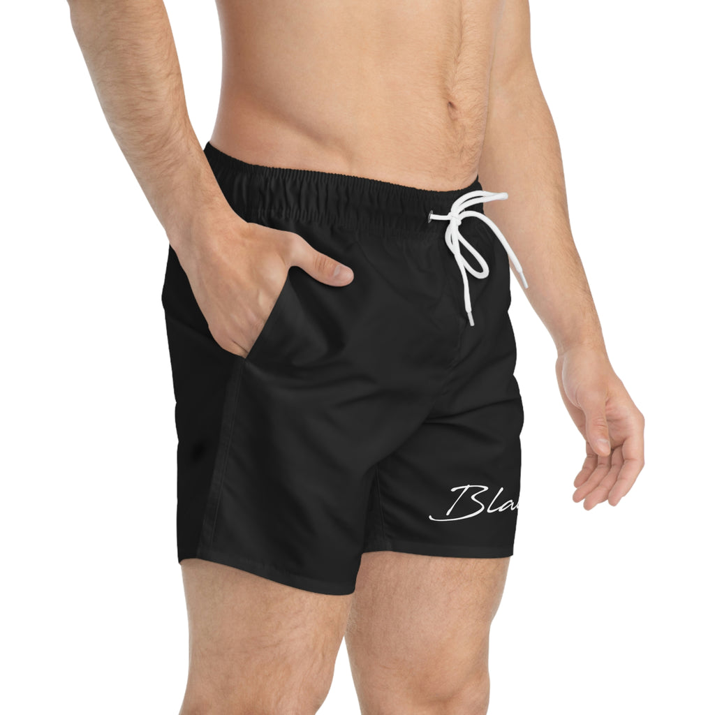 Black Swim Trunks