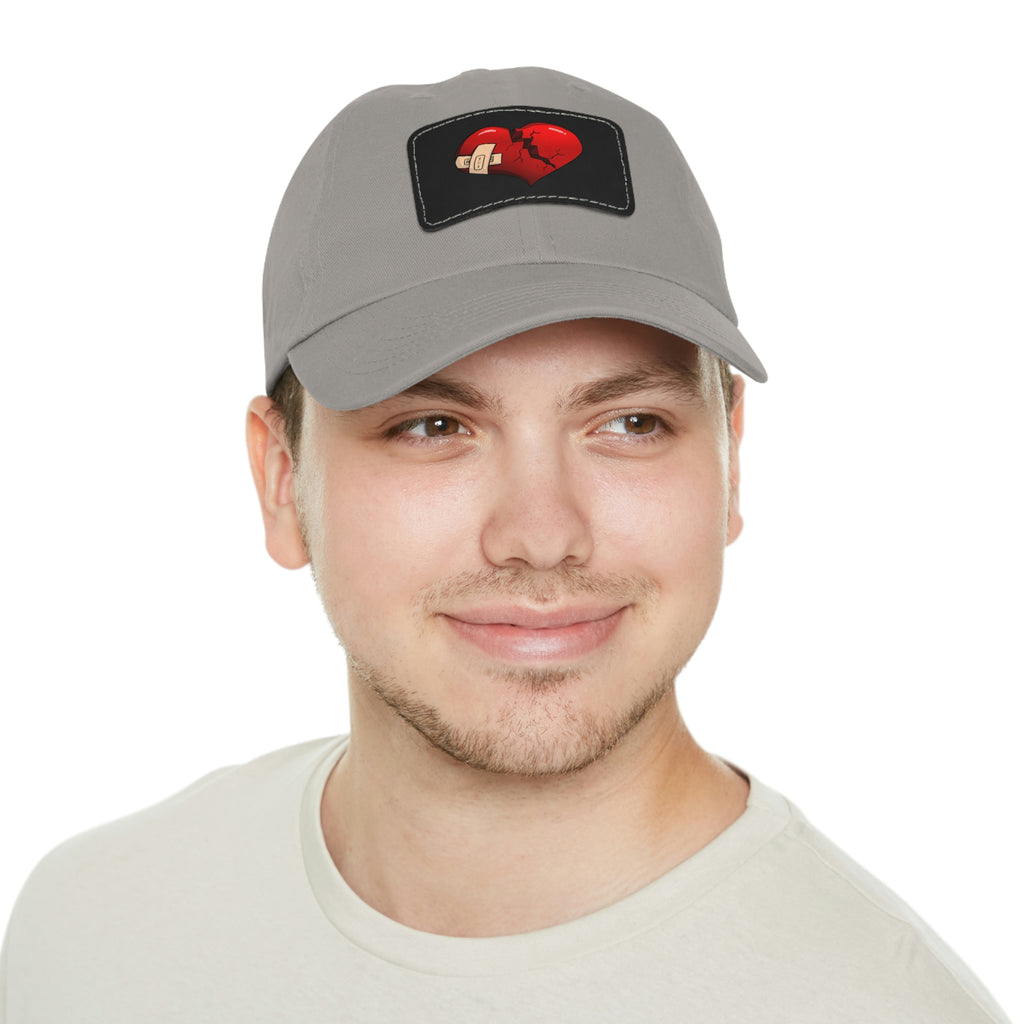 "Hopstar" Dad Hat with Leather Patch