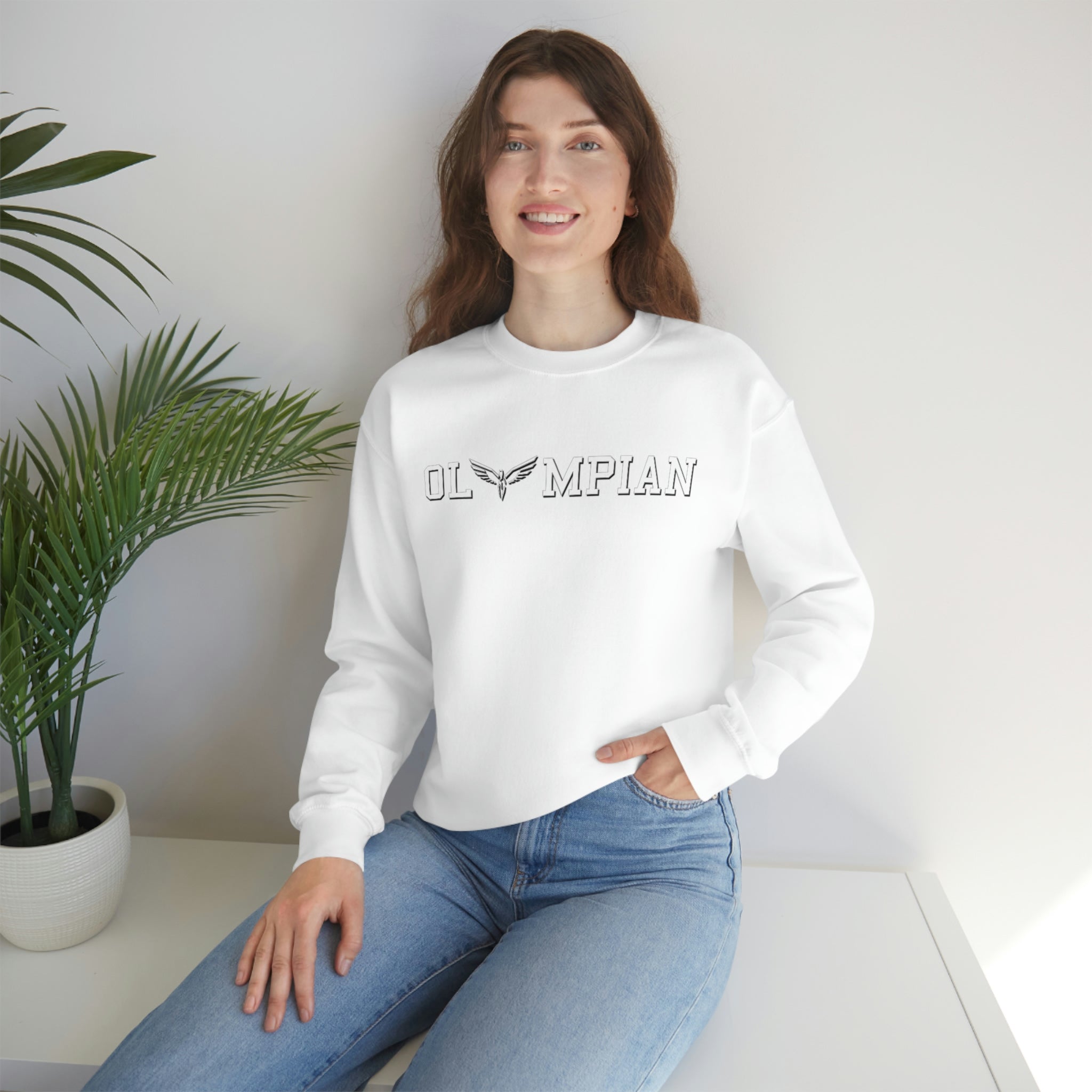 Olympian College Crewneck Sweatshirt