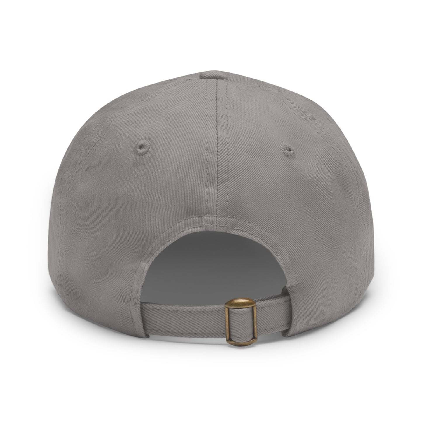 Pride Dad Hat with Leather Patch (Rectangle)