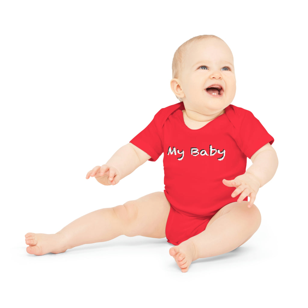 "My Baby" Short Sleeve Bodysuit