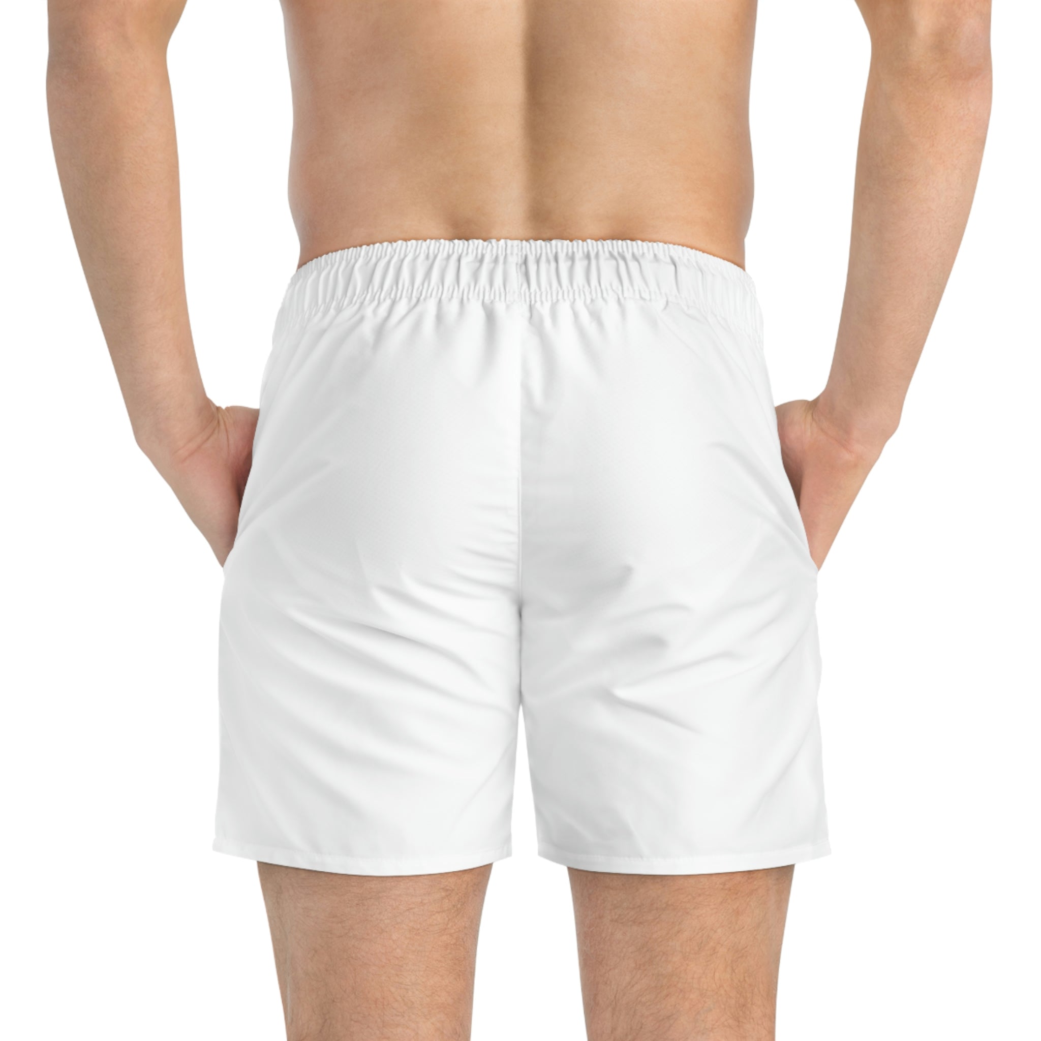 White Swim Trunks