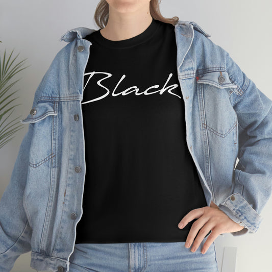 Unisex "Black Tee" (Heavy Cotton)