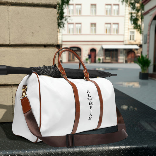 Olympian PU Leather Waterproof Travel Bag