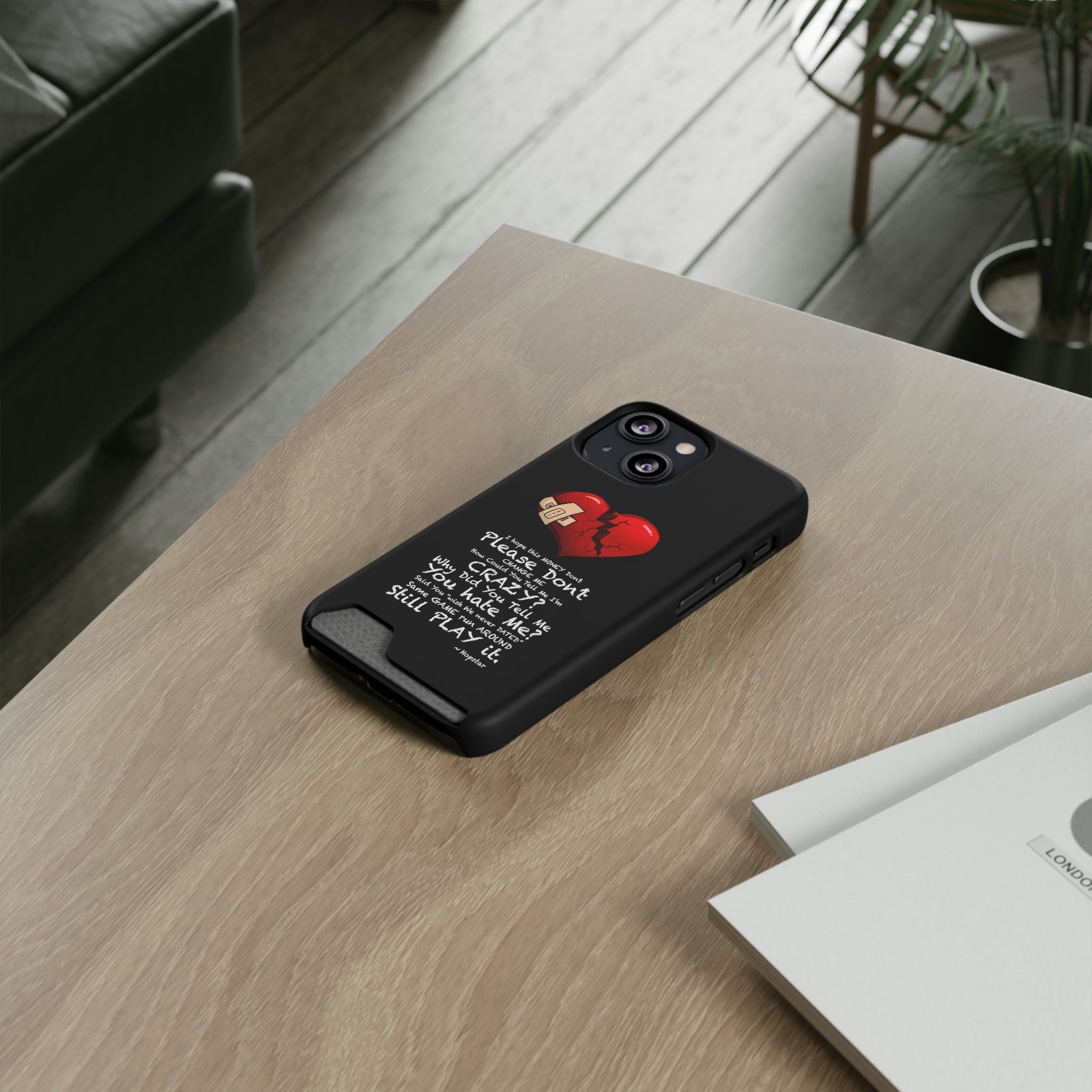 "Hopstar" Phone Case With Card Holder